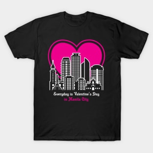 Valentine's Day in Manila City T-Shirt